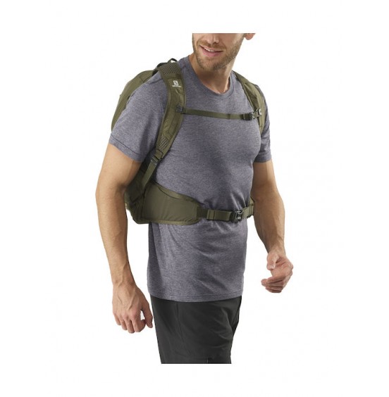 SALOMON TRAILBLAZER 20L UNISEX ΣΑΚΙΔΙΟ ΠΛΑΤΗΣ C15202 MARTINI OLIVE