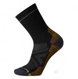 SMARTWOOL HIKE LIGHT CUSHION CREW SOCKS BLACK (SW0016140011)