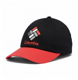COLUMBIA ROC II BALL CAP RED BLACK (1766611- 017 )