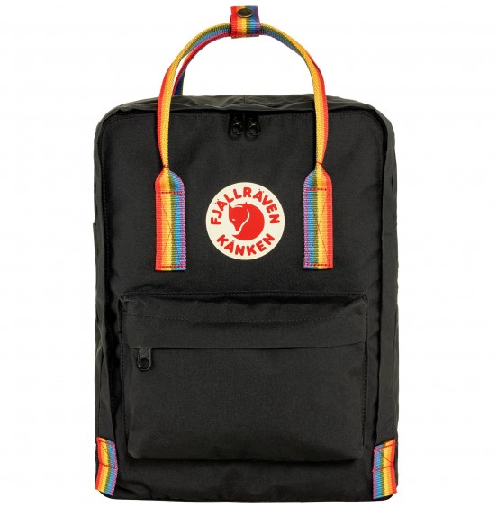 FJALLRAVEN KÅNKEN RAINBOW BACKPACK BLACK/RAINBOW PATTERN (23260-550/907)