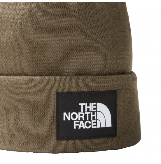 THE NORTH FACE DOCKWKR RCYLD BEANIE NF0A3FNT21L-OS GREEN