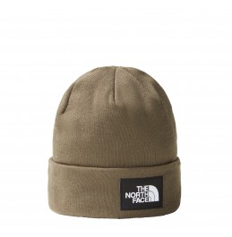 THE NORTH FACE DOCKWKR RCYLD BEANIE NF0A3FNT21L-OS GREEN