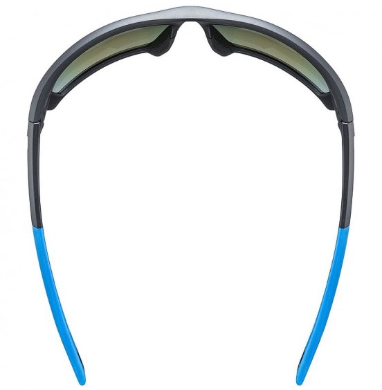 UVEX SPORTSTYLE 225 SUNGLASSES BLACK BLUE MAT/ MIRROR BLUE (S5320252416)