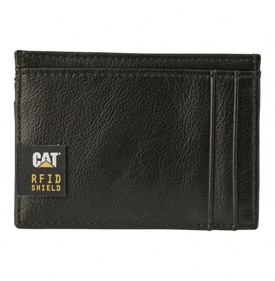 CATERPILLAR MEXICO CARDHOLDER ΔΕΡΜΑΤΙΝΗ ΚΑΡΤΟΘΗΚΗ 84415-01 BLACK