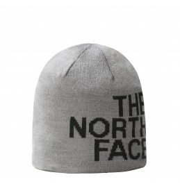 THE NORTH FACE REVERSIBLE TNF BANNER BEANIE NF00AKNDGVD GREY/BLACK