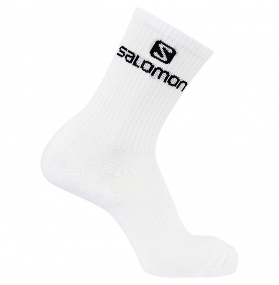 SALOMON EVERYDAY CREW 3-PACK SOCK WHITE/ALLOY/BLACK (C14453-58)