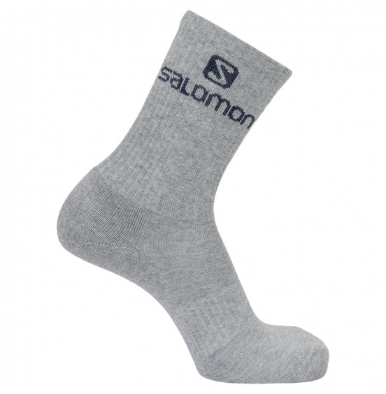 SALOMON EVERYDAY CREW 3-PACK SOCK WHITE/ALLOY/BLACK (C14453-58)