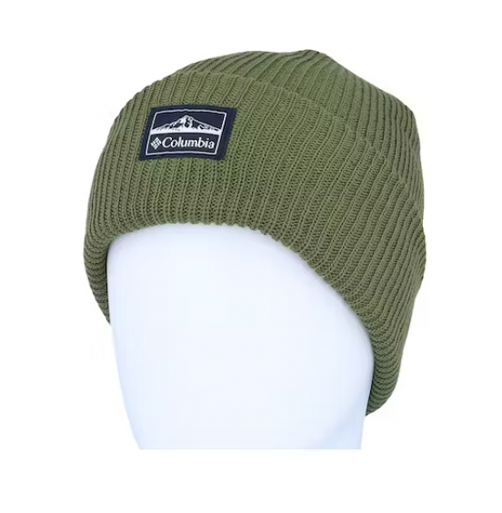COLUMBIA LOST LAGER II BEANIE 1975921-397 STONE GREEN