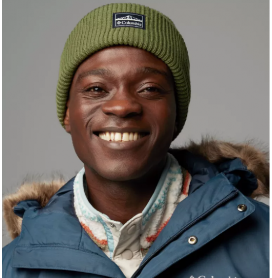 COLUMBIA LOST LAGER II BEANIE 1975921-397 STONE GREEN