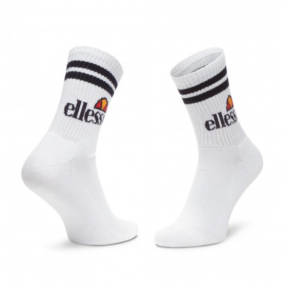 ELLESSE PULLO 3PK SOCKS  WHITE (SAAC0620)
