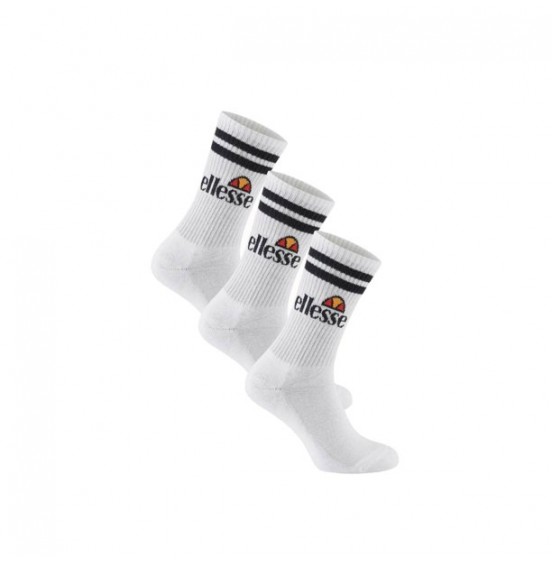 ELLESSE PULLO 3PK SOCKS  WHITE (SAAC0620)