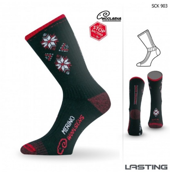 LASTING SCK 903 SKI KNEE MERINO SOCKS