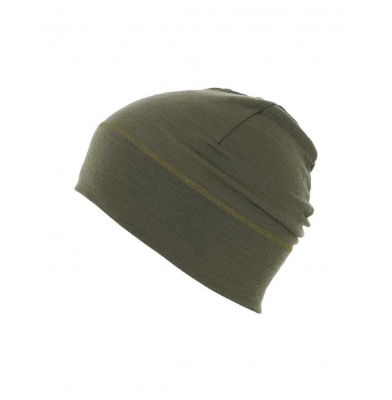MATT LIGHT MERINO WOOL BEANIE KHAKI 5805-622