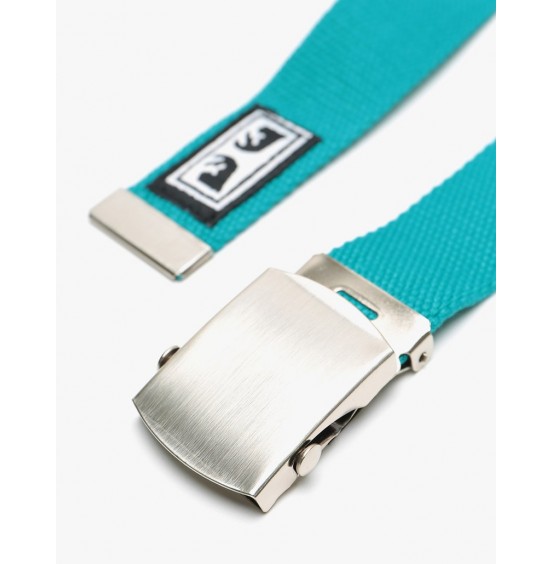 OBEY BIG BOY WEB BELT BLUE GREEN (100050026)