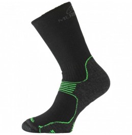 LASTING WSB 906 MERINO WOOL ΚΑΛΤΣΕΣ BLACK -GREEN