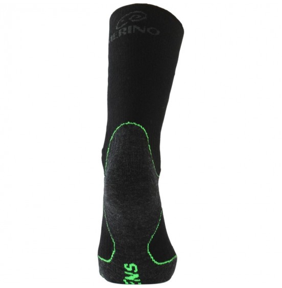 LASTING WSB 906 MERINO WOOL ΚΑΛΤΣΕΣ BLACK -GREEN