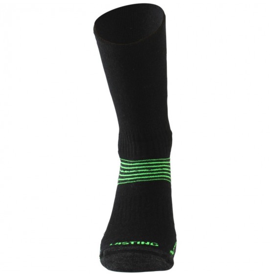 LASTING WSB 906 MERINO WOOL ΚΑΛΤΣΕΣ BLACK -GREEN