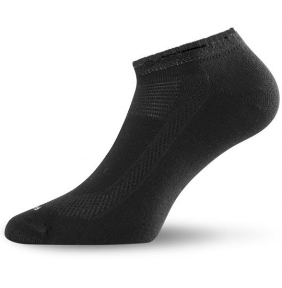 LASTING ARA 900 COTTON 2 PAIR SOCKS- ΜΑΥΡΟ
