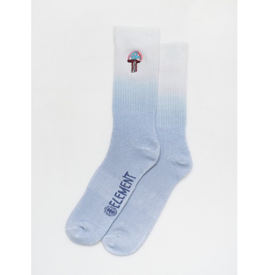 ELEMENT SHROOMS LIGHT BLUE DIP DYE SOCKS CANTABRICO (Z5SOA5ELF1-4775)