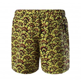 THE NORTH FACE CLASS V PULL ON SHORTS COLOR GREEN PRINT (NF0A5A5X05Q1)