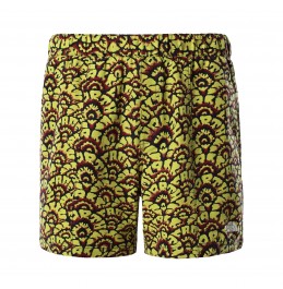 THE NORTH FACE CLASS V PULL ON SHORTS COLOR GREEN PRINT (NF0A5A5X05Q1)