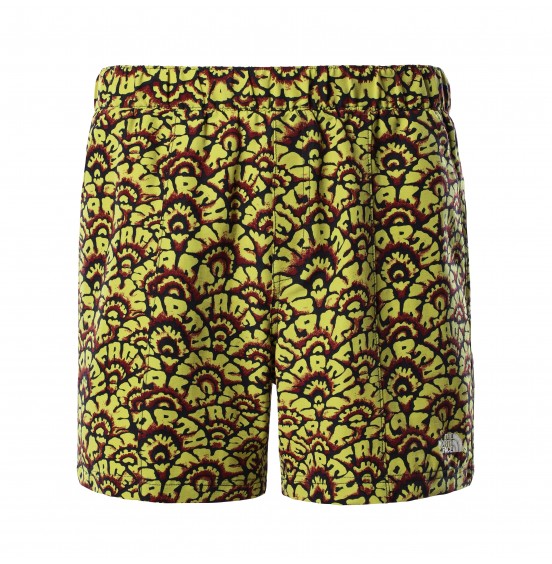 THE NORTH FACE CLASS V PULL ON SHORTS COLOR GREEN PRINT (NF0A5A5X05Q1)