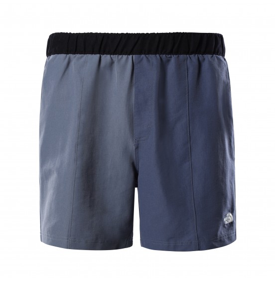 THE NORTH FACE CLASS V PULL ON SHORTS FLINSTONE GREY/AVIATOR NAVY/VINTAGE INDIGO (NF0A5A5XY641)