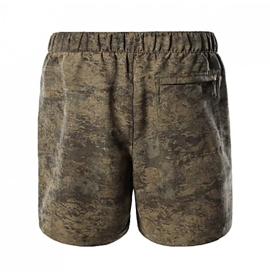 THE NORTH FACE CLASS V PULL ON SHORTS MILITARY OLIVE CLOUD CAMO WASH PRINT (NF0A5A5X02D)
