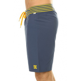 DC MEN'S SWIMSHORT NAVY/STRIPPED WAIST (EDYBS03038- BPY0)