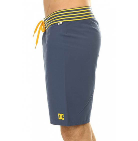 DC MEN'S SWIMSHORT NAVY/STRIPPED WAIST (EDYBS03038- BPY0)