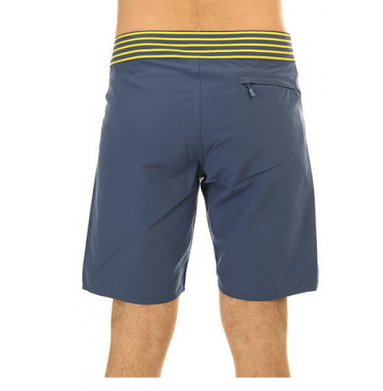 DC MEN'S SWIMSHORT NAVY/STRIPPED WAIST (EDYBS03038- BPY0)