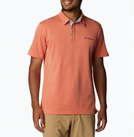 COLUMBIA NELSON POINT 1772721-849 ΑΝΔΡΙΚΟ POLO ΠΟΡΤΟΚΑΛΙ