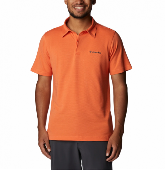 COLUMBIA SUN RIDGE II 1932011-849 ΑΝΔΡΙΚΟ POLO ΠΟΡΤΟΚΑΛΙ