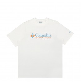 COLUMBIA DESCHUTES VALLEY GRAPHIC MEN'S TEE 2036461-100 WHITE