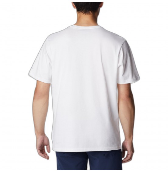 COLUMBIA DESCHUTES VALLEY GRAPHIC TEE 2036461-101 ΛΕΥΚΟ 