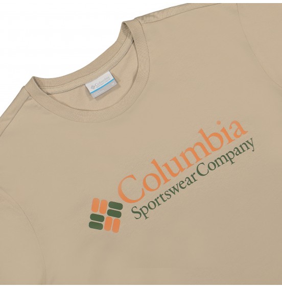 COLUMBIA DESCHUTES VALLEY GRAPHIC MEN'S TEE 2036461-271 BROWN