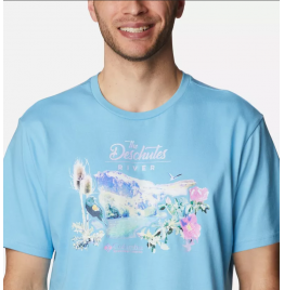 COLUMBIA Deschutes Valley™Men's Graphic Tee 2036461-456 BLUE