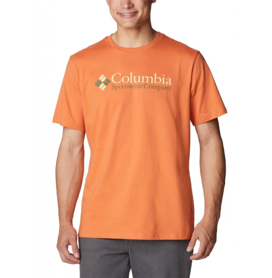 COLUMBIA Deschutes Valley™ Graphic Men's Tee 2036461-849 ORANGE