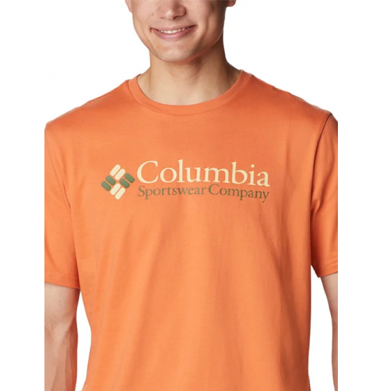COLUMBIA Deschutes Valley™ Graphic Men's Tee 2036461-849 ORANGE
