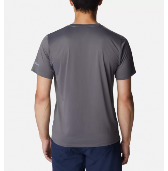 COLUMBIA HIKE GRAPHIC SS TEE ΑΝΔΡΙΚΗ ΜΠΛΟΥΖΑ 2036565-023 ΓΚΡΙ