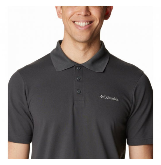 COLUMBIA SANDY FORK 2051621-011 ΑΝΔΡΙΚΟ POLO BLACK