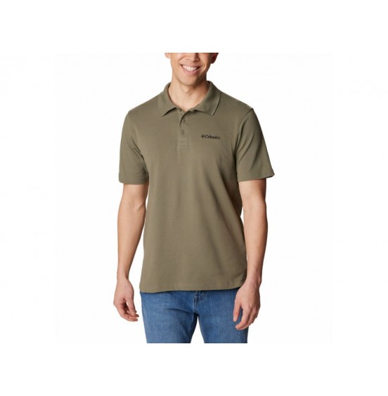 COLUMBIA SANDY FORK 2051621-397 ΑΝΔΡΙΚΟ POLO STONE GREEN