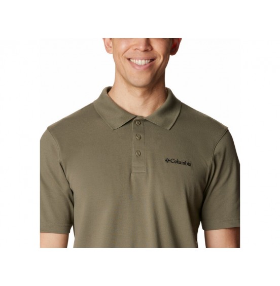 COLUMBIA SANDY FORK 2051621-397 ΑΝΔΡΙΚΟ POLO STONE GREEN