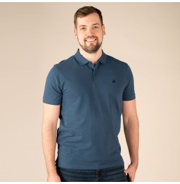 LERROS ΑΝΔΡΙΚΗ ΚΟΝΤΟΜΑΝΙΚΗ POLO ΜΠΛΟΥΖΑ 2423200-448 ΜΠΛΕ