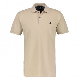 LERROS ΑΝΔΡΙΚΗ ΚΟΝΤΟΜΑΝΙΚΗ POLO ΜΠΛΟΥΖΑ 2423200-705 ΜΠΕΖ