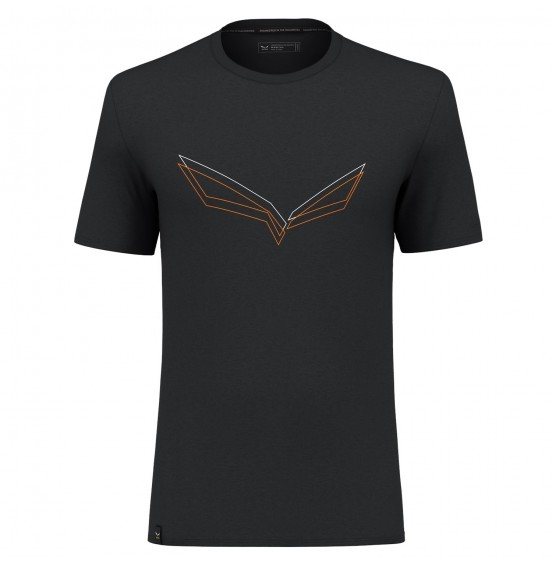 SALEWA PURE EAGLE FRAME DRY T-SHIRT GOLDEN BROWN MELANGE (28448-0936)