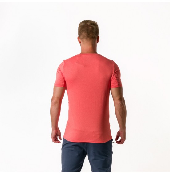 NORTHFINDER DEMYS RECYCLED FIBRE ACTIVE SHIRT RED MELANGE (TR-3539SP)