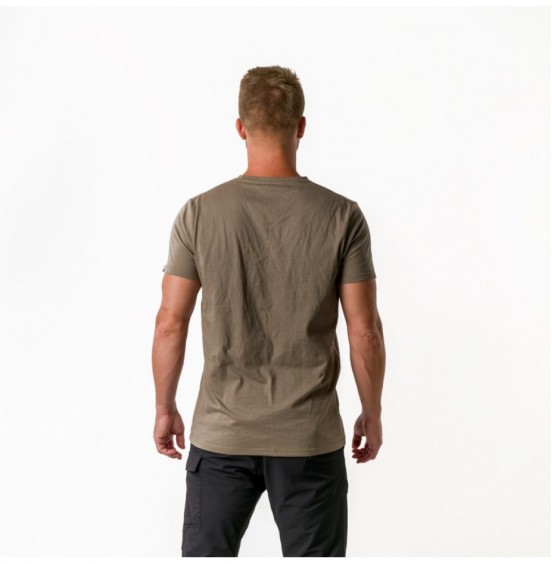 NORTHFINDER BENNIE TR-3812AD-263 men's organic cotton t-shirt greengray