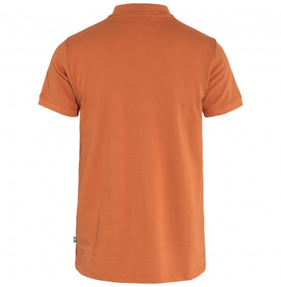 FJALLRAVEN OVIK POLO SHIRT TERRACOTTA BROWN (81511-243)