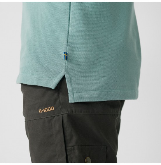 FJALLRAVEN OVIK POLO SHIRT TERRACOTTA BROWN (81511-243)